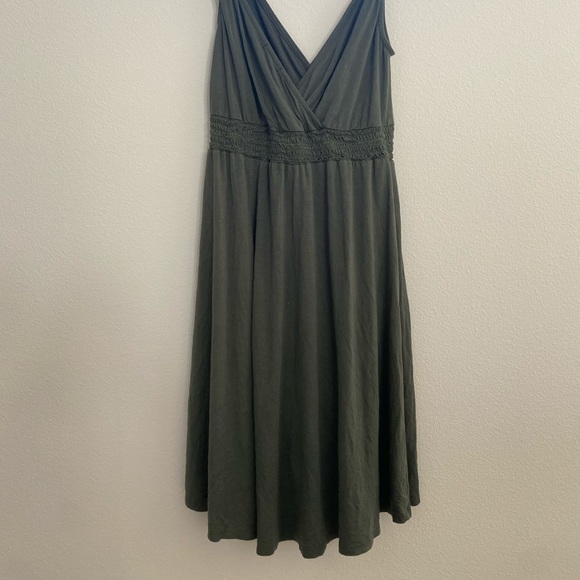 New Ella moss braided green empire dress size Med. - Picture 8 of 12